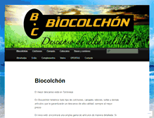 Tablet Screenshot of biocolchontorrevieja.com